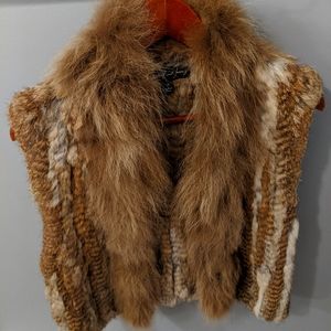 Elizabet and James rabbit vest